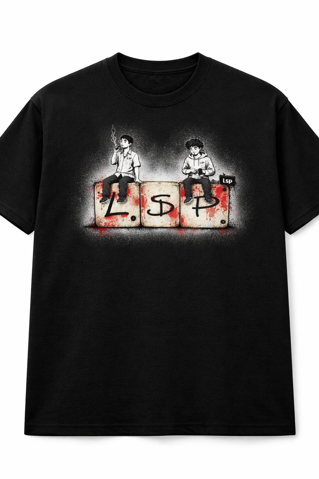 stencil grafity t shirt